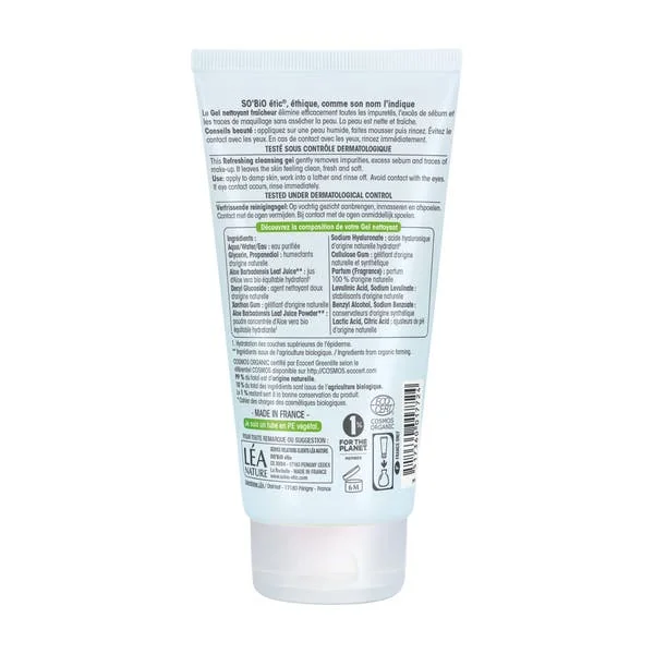 Gel nettoyant fraîcheur