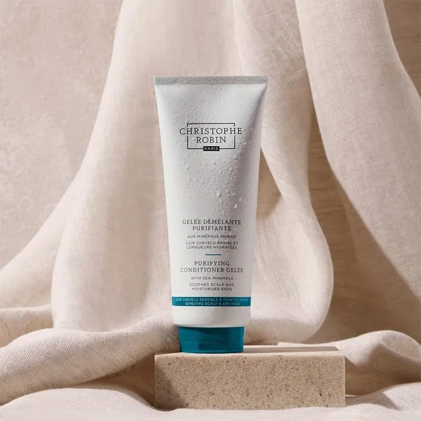 Gelée Démêlante Purifiante aux Minéraux Marins - Cuir Chevelu Sensible et Pointes Sèches, 250ml