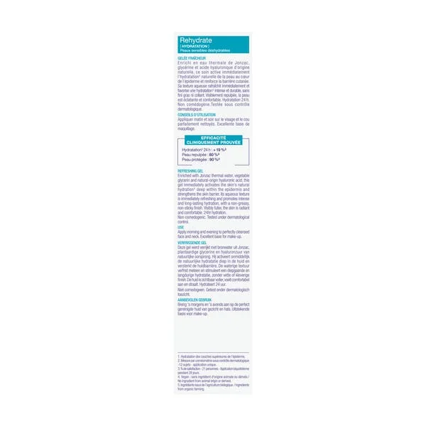Gelée fraîcheur Rehydrate