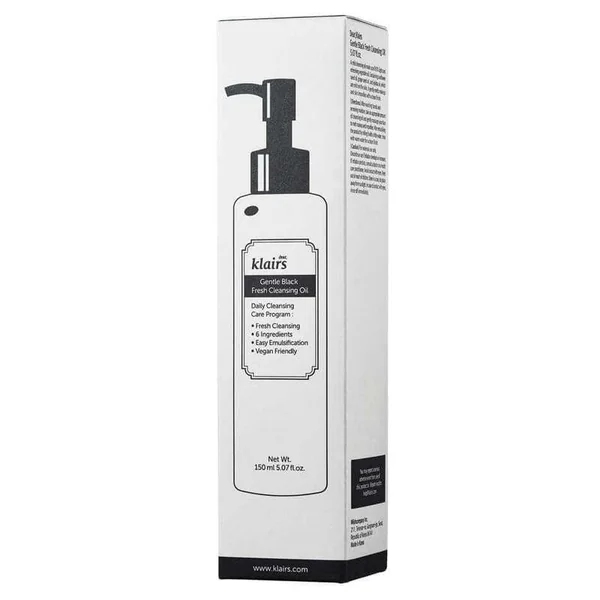 Gentle Black Fresh Cleansing Oil