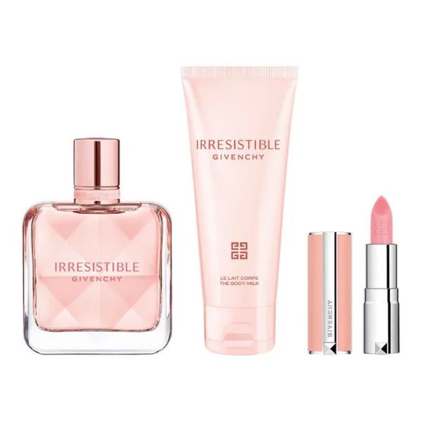 Givenchy - Irresistible Coffret Eau de Parfum et Lotion Corps et son Mini Embellisseur à Lèvres