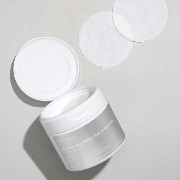 Gluconolactone (PHA) + Betula Alba Juice Cleansing Pad