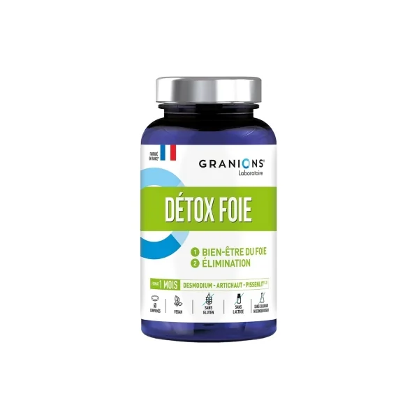 Granions Détox Foie 60 Comprimés