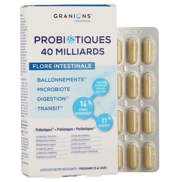 Granions Probiotiques Flore Intestinale