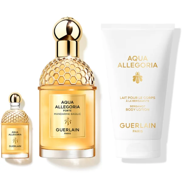 Guerlain - Aqua Allegoria Coffret Mandarine Basilic Forte Eau de Parfum avec miniature et lait corps
