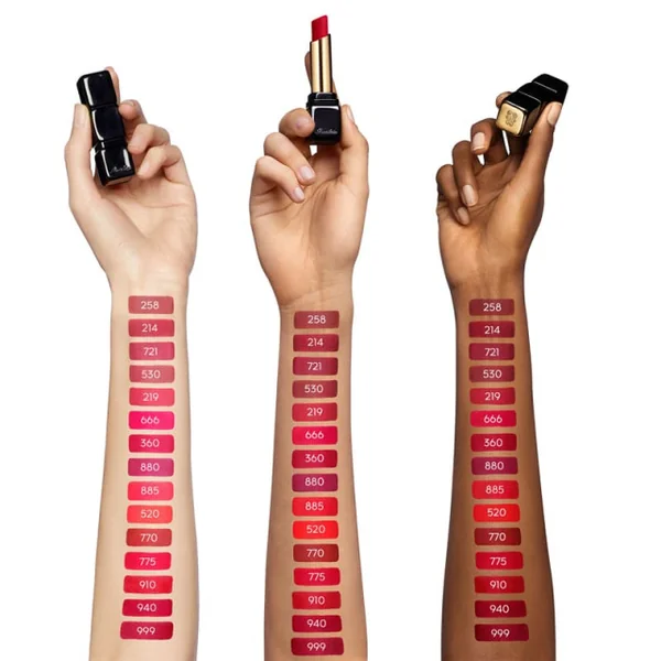 Guerlain - KissKiss Tender Matte Rouge à Lèvres Mat Lumineux Confort 16H