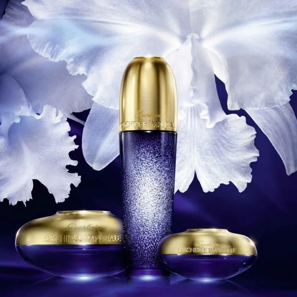 Guerlain - Orchidée Impériale La Crème Contour Yeux & Lèvres Défatigue le regard