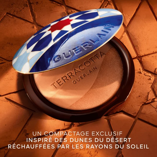 Guerlain - Terracotta Golden Dunes Poudre Éclat Bonne Mine Naturelle - Édition limitée