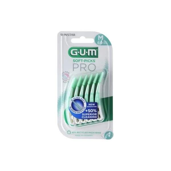 GUM Soft-Picks Pro 60 Unités