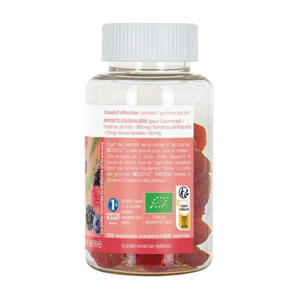 Gummies Cheveux Fruits rouges