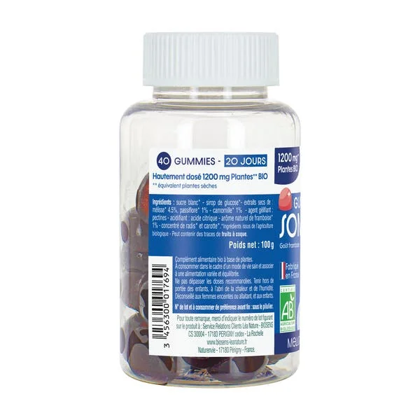 Gummies Sommeil Framboise