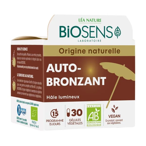 Gélule végétale Auto-bronzant - bio