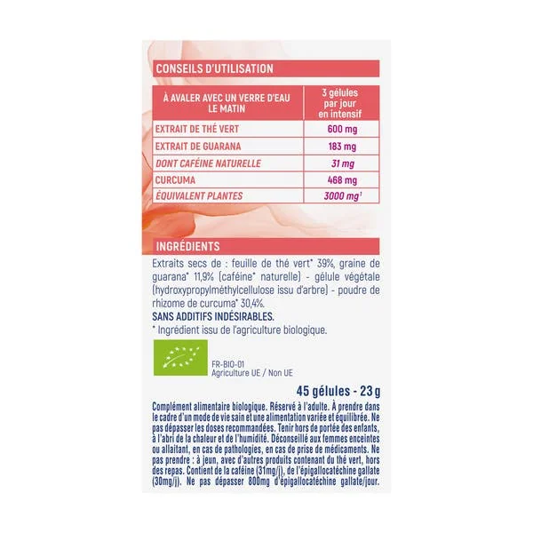 Gélule végétale Brûle Graisse Fort