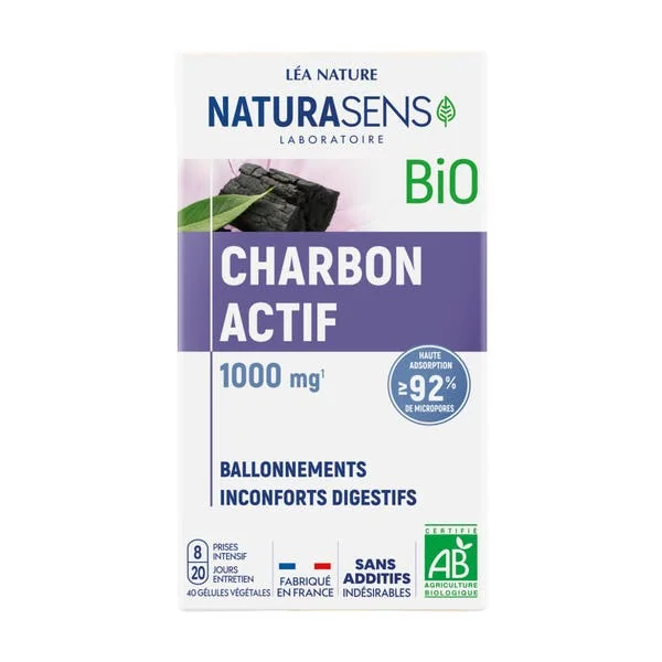 Gélule végétale Charbon actif