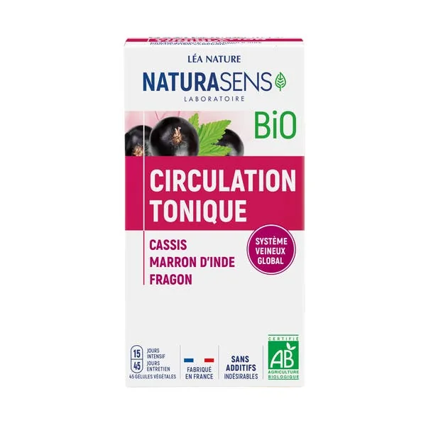 Gélule végétale Circulation Tonique - bio