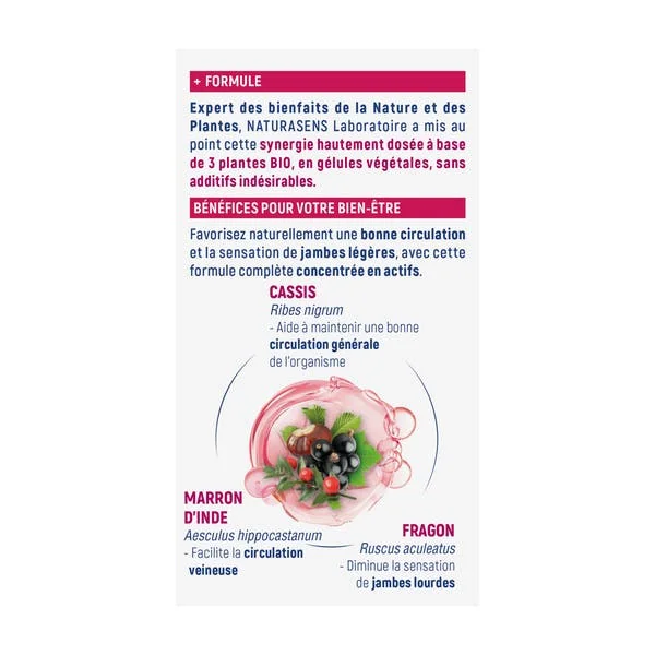 Gélule végétale Circulation Tonique - bio