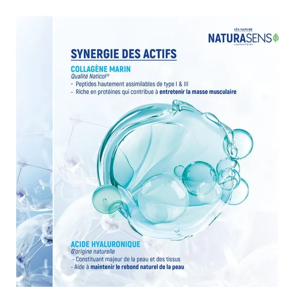 Gélule végétale Collagène marin + Acide Hyaluronique