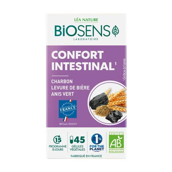 Gélule végétale Confort Intestinale - bio