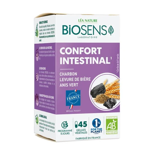 Gélule végétale Confort Intestinale - bio