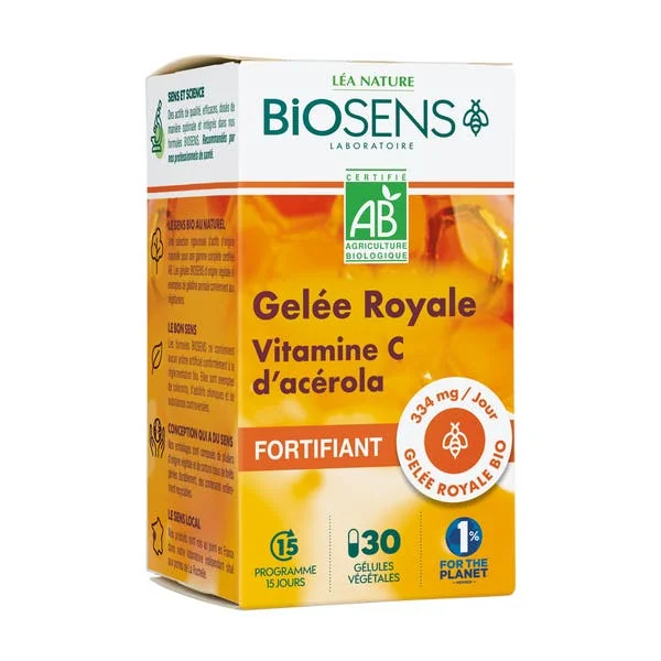 Gélule végétale Fortifiant - Gelée Royale Vitamine C - bio