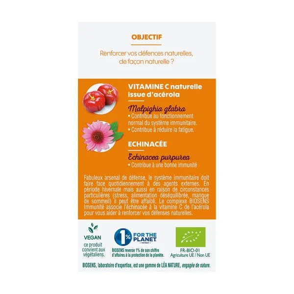 Gélule végétale immunité
