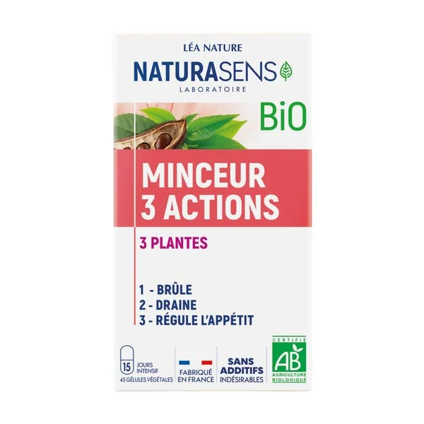 Gélule végétale Minceur 3 Actions - bio