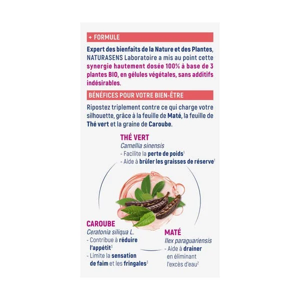 Gélule végétale Minceur 3 Actions - bio