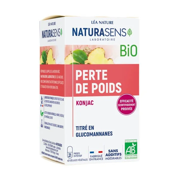 Gélule végétale Perte de poids - Konjac - bio