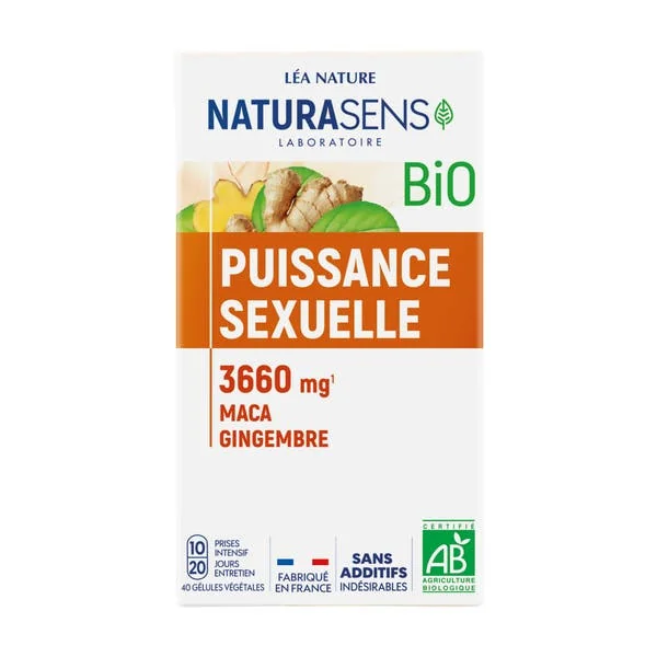 Gélule végétale Puissance Sexuelle - bio