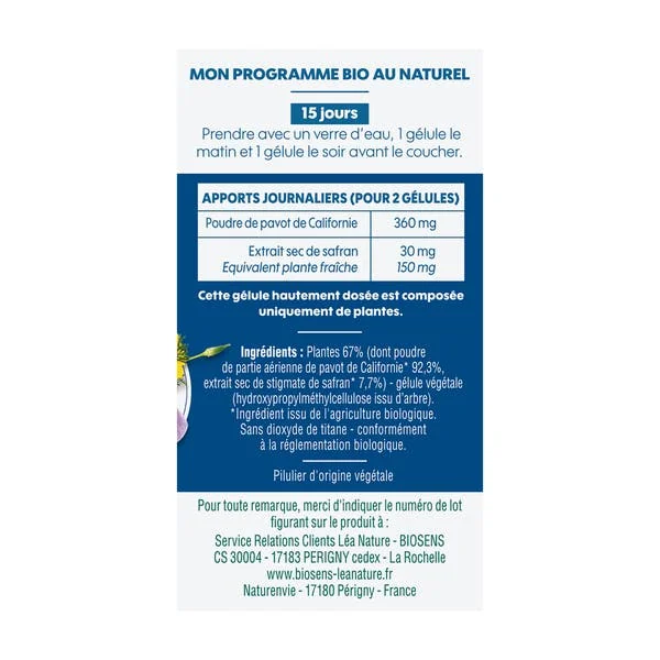 Gélule végétale Stress Control® - bio