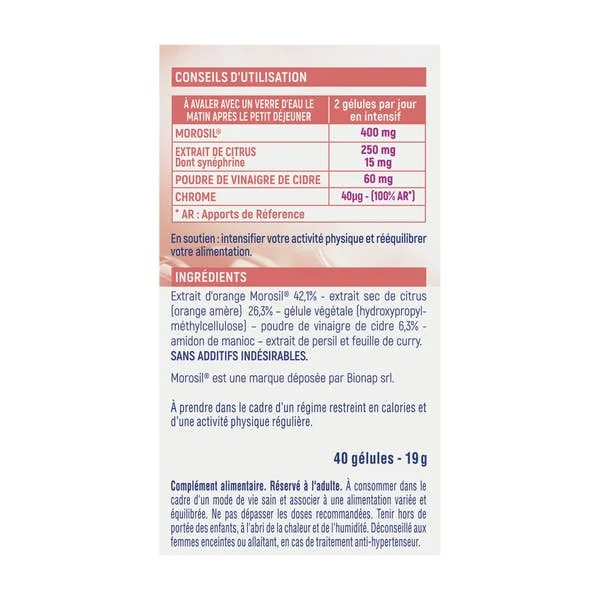 Gélules brûleur métabolique