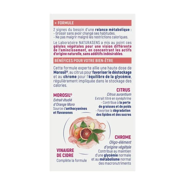 Gélules brûleur métabolique
