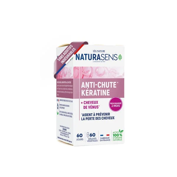 Gélules kératine anti-chute