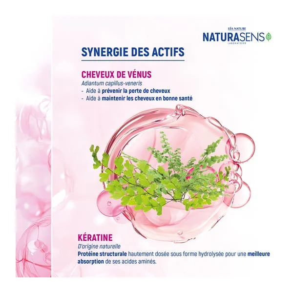 Gélules kératine anti-chute