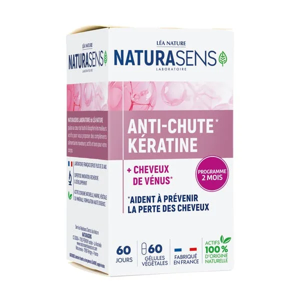 Gélules kératine anti-chute