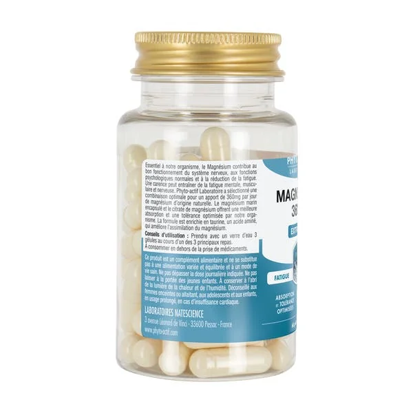 Gélules Magnésium 360mg