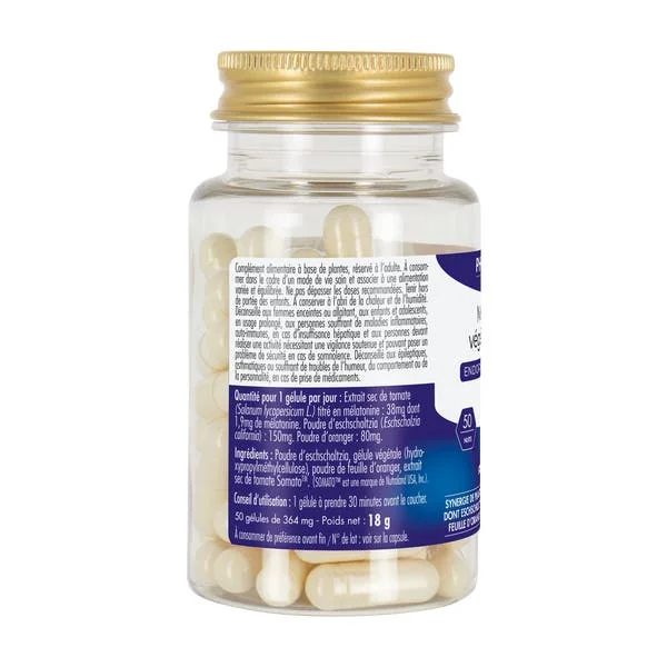 Gélules Mélatonine Végétale 1,9mg