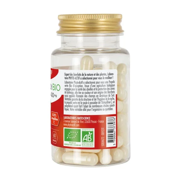 Gélules Propolis verte Bio 400 mg