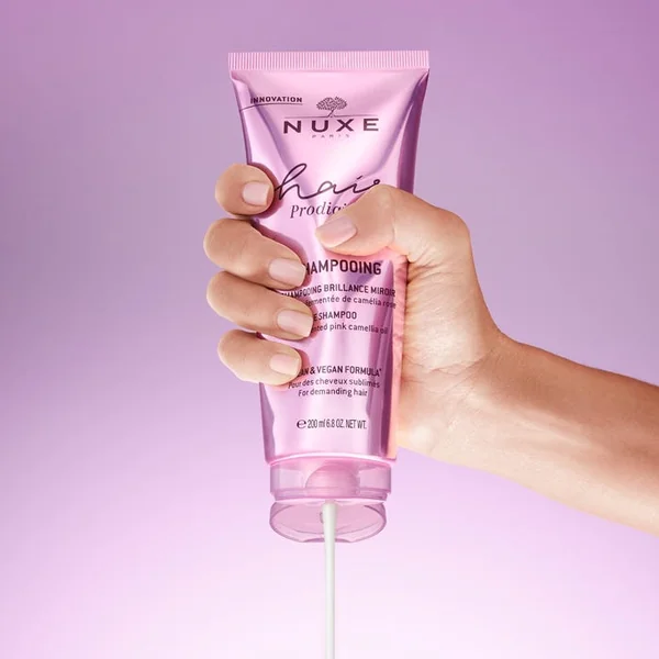 HAIR PRODIGIEUX - Shampooing Brillance Miroir - Tous Types de Cheveux, 200ml