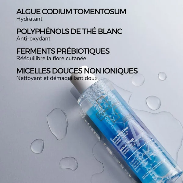 HA-LIKE - Lotion Micellaire Démaquillante et Hydratante - Visage et Yeux - Peaux Sensibles, 200ml