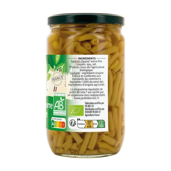 Haricots beurre - bio