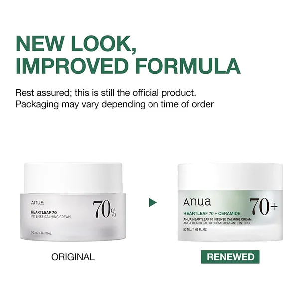 Heartleaf 70% Intense Calming Cream