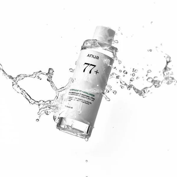 HEARTLEAF 77+ HYALURON - Tonique Apaisant - Visage - Tous Types de Peaux, 250ml
