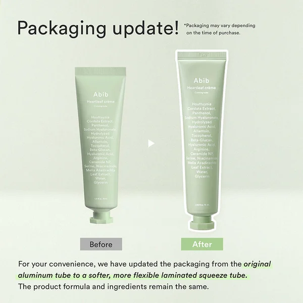 Heartleaf Creme Calming Tube