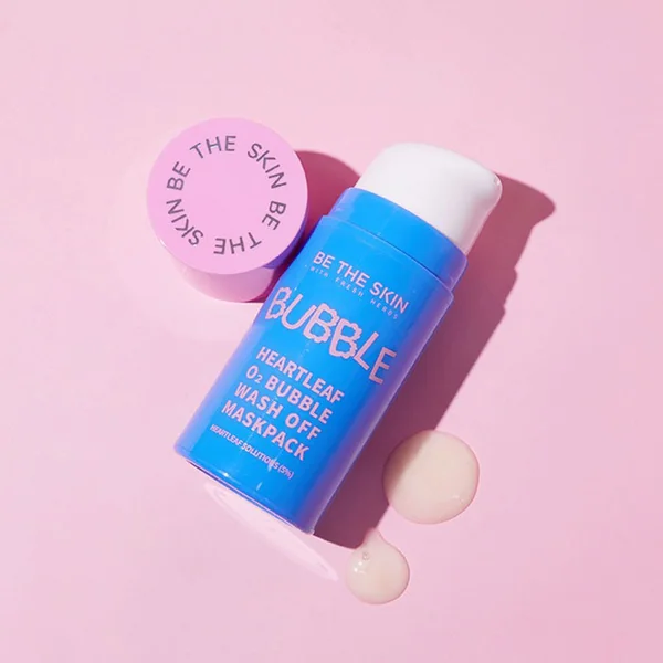 Heartleaf O2 Bubble Wash Off Mask Pack