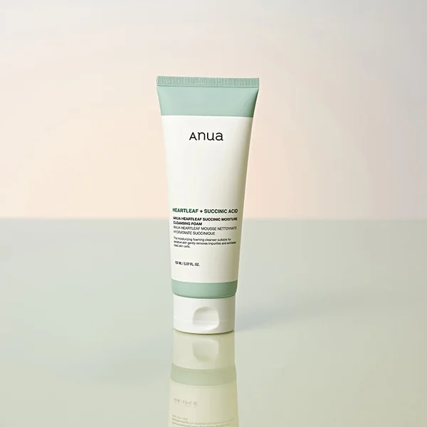 Heartleaf Succinic Moisture Cleansing Foam