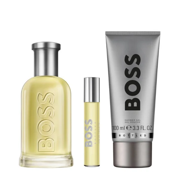 Hugo Boss - Boss Bottled Coffret Eau de Toilette, vaporisateur de voyage et gel douche
