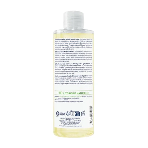 Huile de massage camphrée
