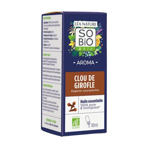 Huile essentielle clou de girofle biologique