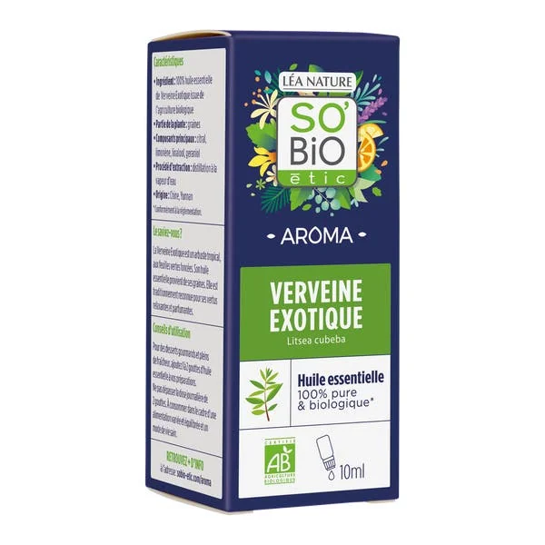 Huile essentielle Verveine Exotique Bio